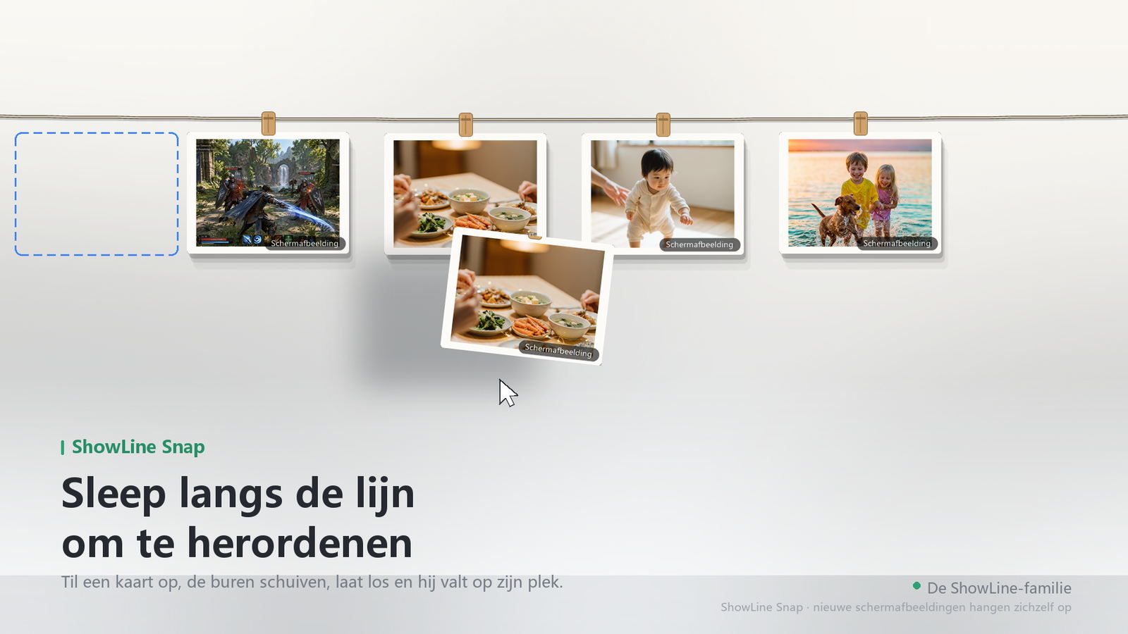 Sleep een opname in een chatvenster